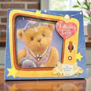 Cherished Teddies Club Membership Kit “A Bear’s Life”, Julia Bearon Figurine